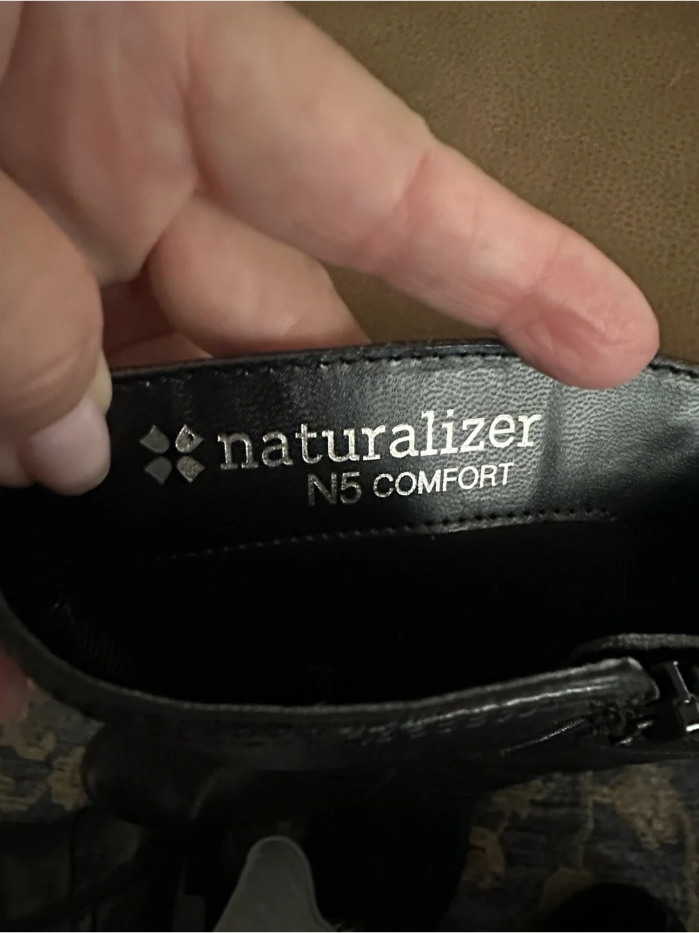 Naturalizer Jennings black riding boots